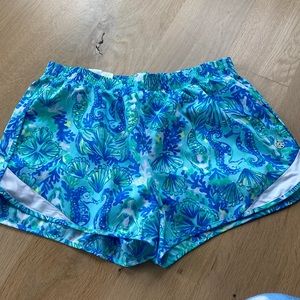 Lilly Pulitzer Luxletic shorts. Small